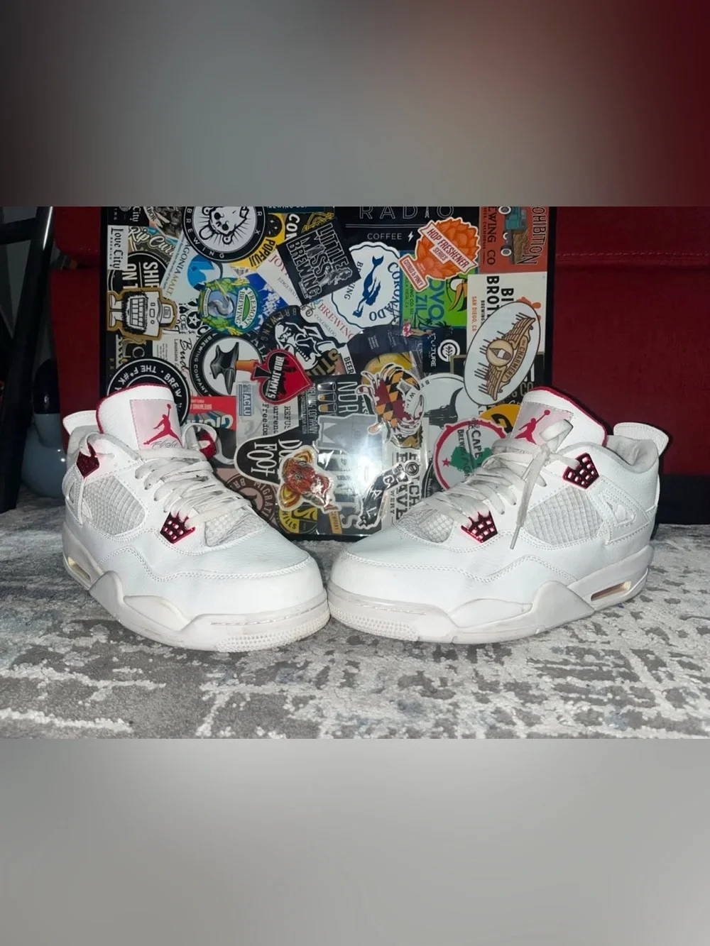 Air Jordan 4 Retro Metallic Red